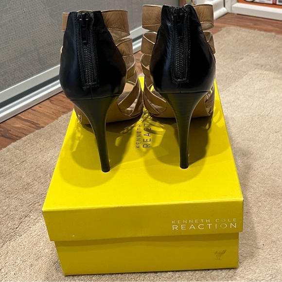 14th & Union Heels Black Nude Strappy 4” Size 9.5 - Picture 10 of 13